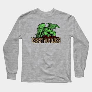 Cthulhu Respect Your Elders Long Sleeve T-Shirt